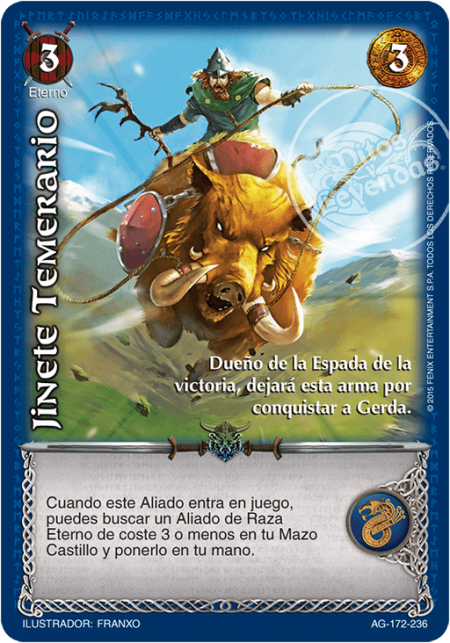 (AG-172-236) Jinete Temerario – Vasallo - Devastation Store | Devastation Store