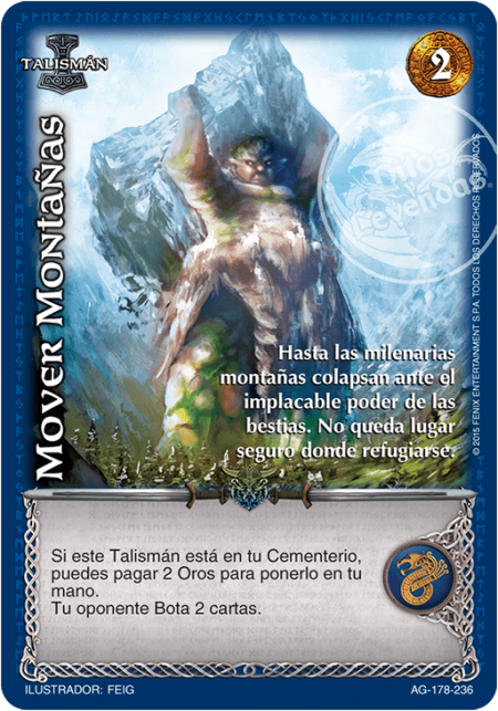 (AG-178-236) Mover Montañas – Vasallo - Devastation Store | Devastation Store