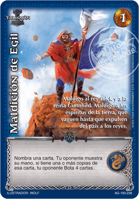 (AG-193-236) Maldición de Egil – Vasallo - Devastation Store | Devastation Store