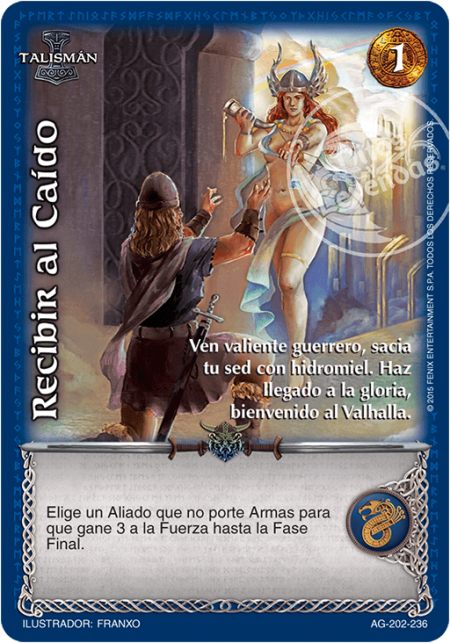 (AG-202-236) Recibir al Caído – Vasallo - Devastation Store | Devastation Store