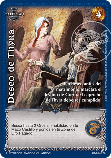 (AG-204-236) Deseo de Thyra – Vasallo - Devastation Store | Devastation Store