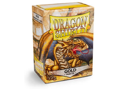 Dragon Shield Matte Sleeve - Gold ‘Gygex’ 100ct - Devastation Store | Devastation Store