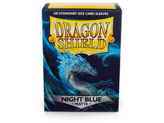 Dragon Shield Matte Sleeve - Night Blue ‘Botan’ 100ct - Devastation Store | Devastation Store