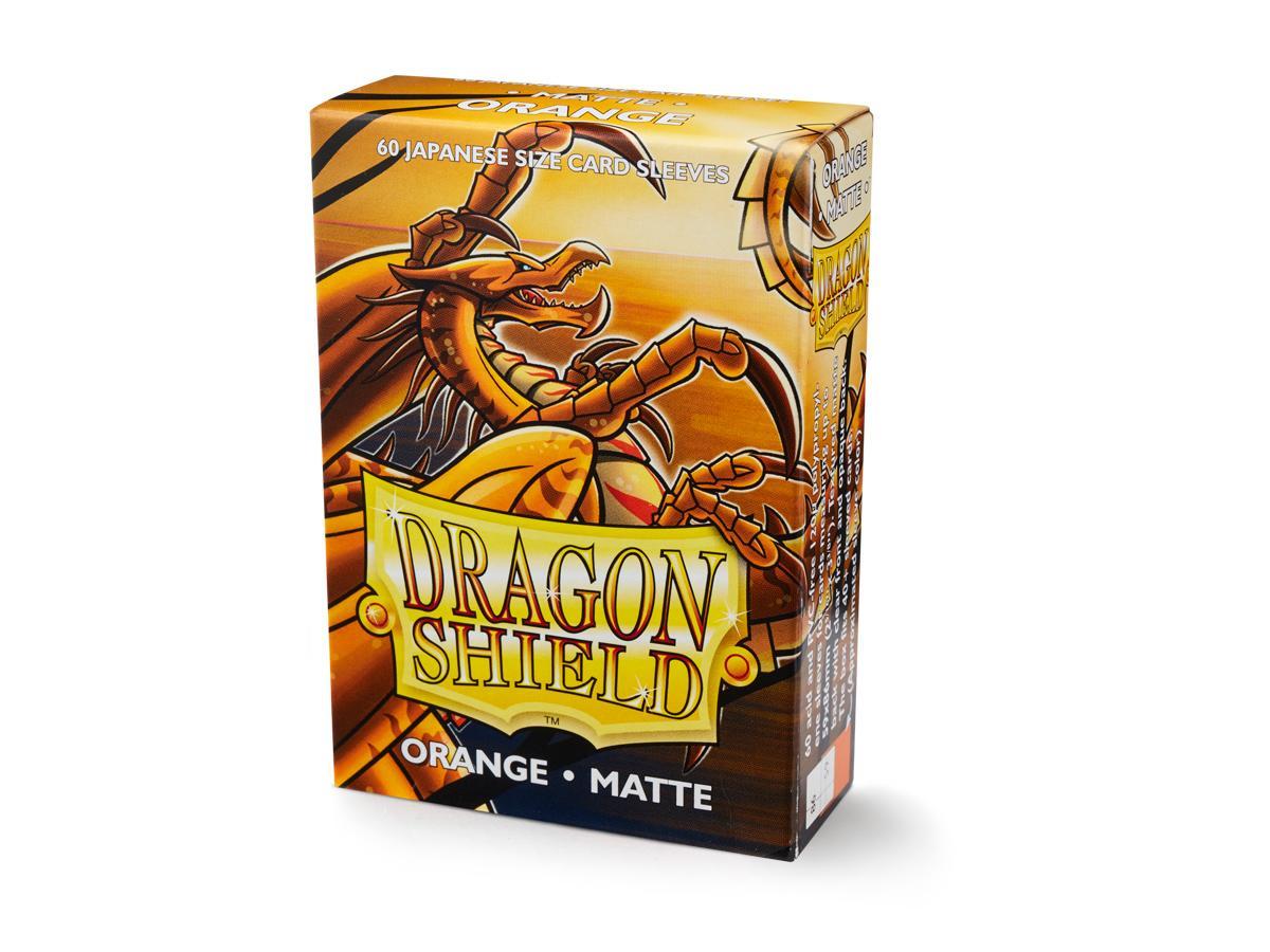 Dragon Shield Matte Sleeve - Orange ‘Kurang’ 60ct - Devastation Store | Devastation Store