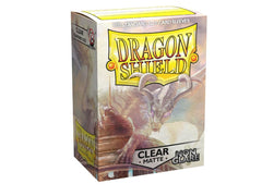 Dragon Shield Non-Glare Sleeve - Clear ‘Mantem’ 100ct - Devastation Store | Devastation Store