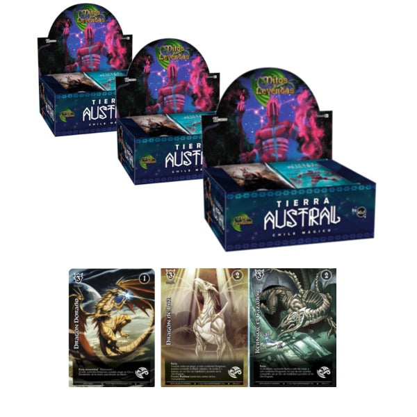 3 Display Tierra Austral Mitos y Leyendas - Devastation Store | Devastation Store