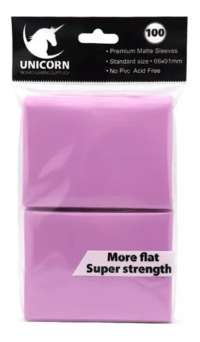 Protector Matte "Unicorn Lilac" 100ct DeckLegends | Devastation Store