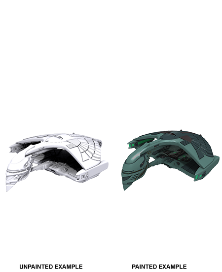 Star Trek: Deep Cuts Unpainted Miniatures: D'deridex Class - Devastation Store | Devastation Store