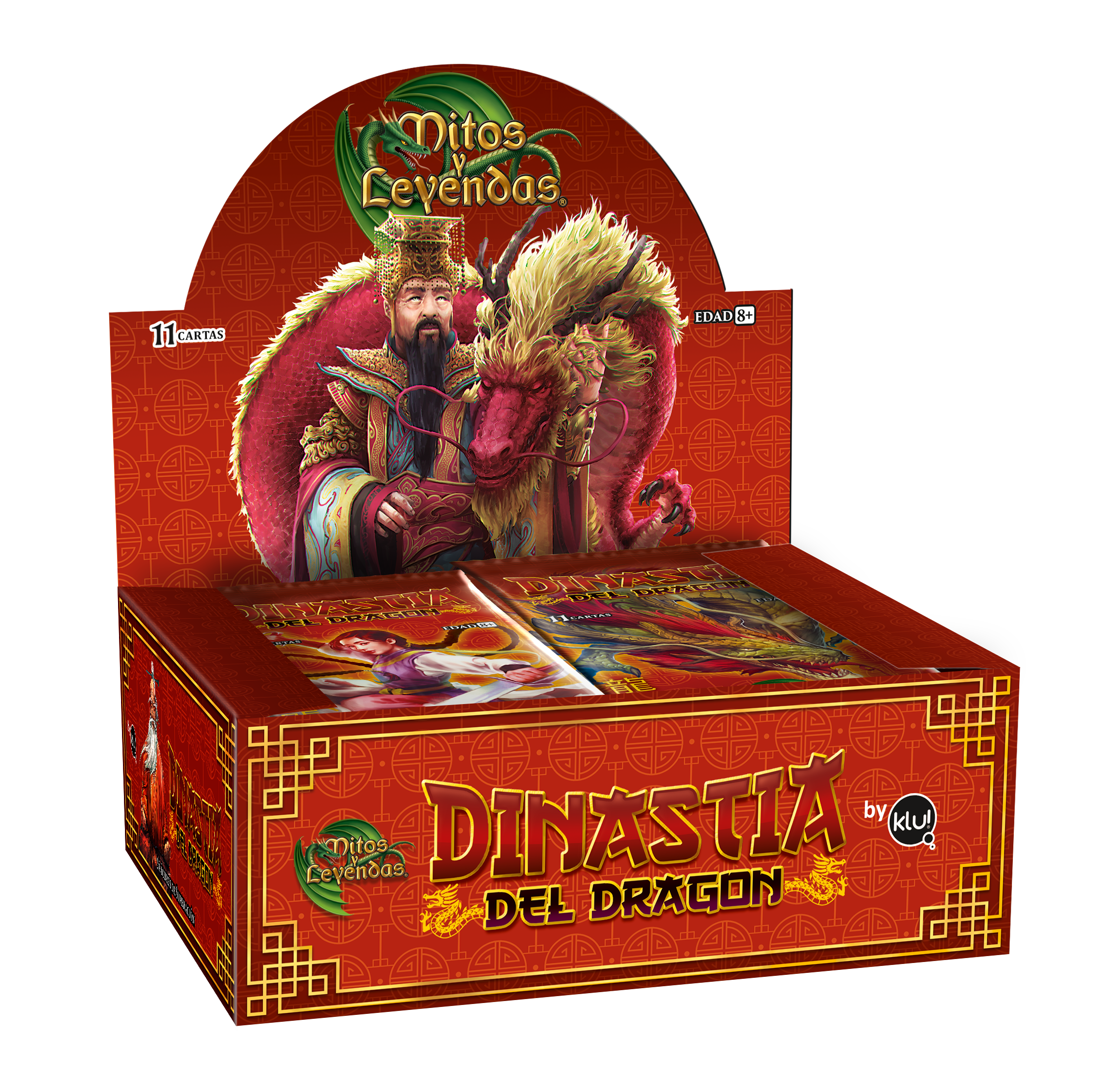 Caja 24 sobres DINASTIA DEL DRAGON, Mitos y leyendas - Devastation Store | Devastation Store