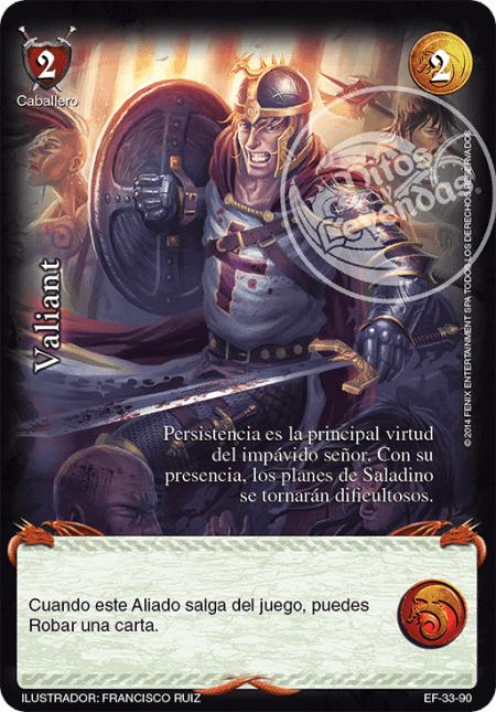 (EF-33-90) Valiant – Cortesano - Devastation Store | Devastation Store