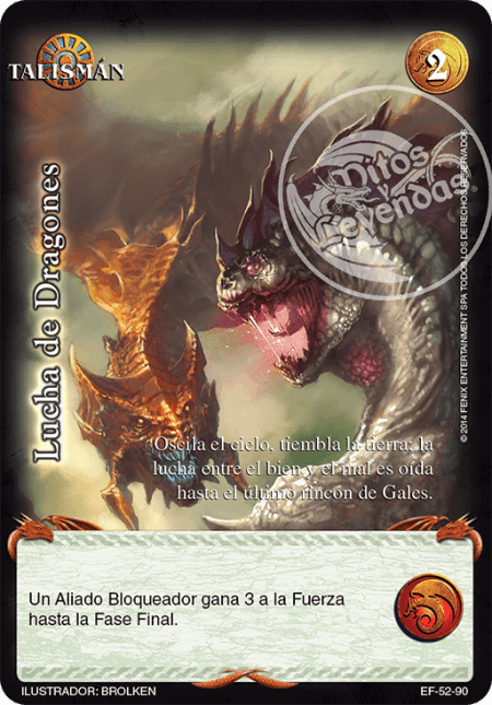 (EF-52-90) Lucha de Dragones – Cortesano - Devastation Store | Devastation Store