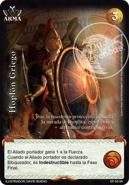 (EF-55-90) Hoplón Griego – Cortesano - Devastation Store | Devastation Store
