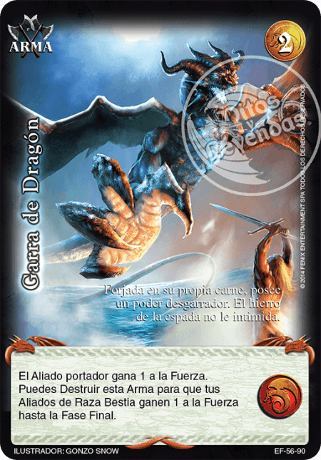 (EF-56-90) Garra de Dragón – Cortesano - Devastation Store | Devastation Store