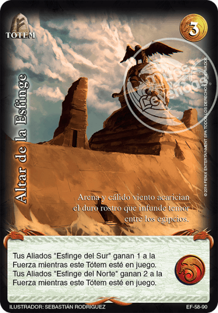 (EF-58-90) Altar de la Esfinge – Cortesano - Devastation Store | Devastation Store