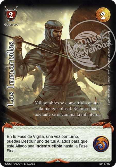 (EF-67-90) Los Inmortales – Vasallo - Devastation Store | Devastation Store