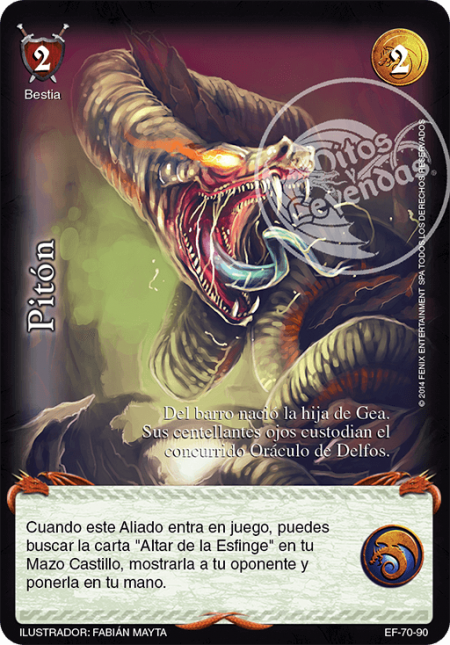 (EF-70-90) Pitón – Vasallo - Devastation Store | Devastation Store