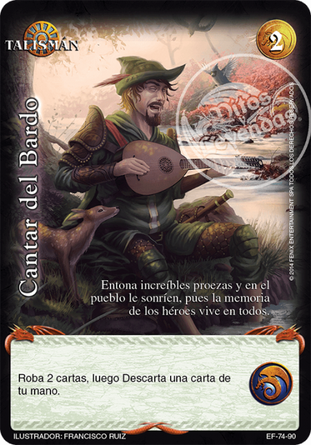 (EF-74-90) Cantar del Bardo – Vasallo - Devastation Store | Devastation Store
