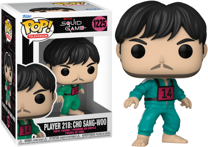 Funko Pop - Squid Game - Player Cho Sang-Woo Player 218 1225 | Devastation Store