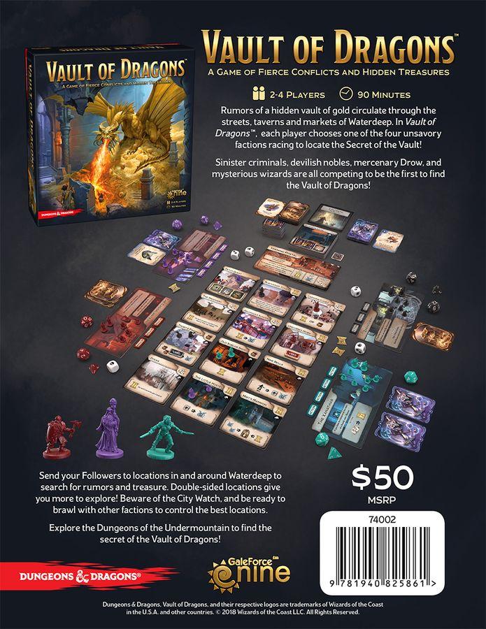 Dungeons & Dragons - Vault of Dragons Board Game - Devastation Store | Devastation Store