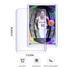 Top Loader Plastic Card Holder "Unicorn Clear" 25ct DeckLegends | Devastation Store