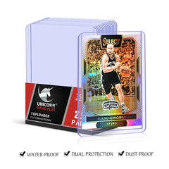 Top Loader Plastic Card Holder "Unicorn Clear" 25ct DeckLegends | Devastation Store