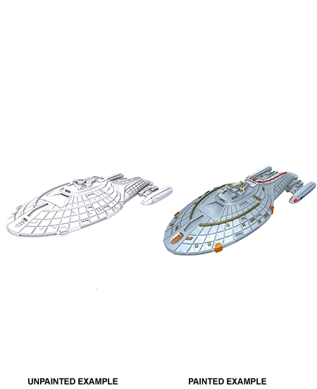 Star Trek Deep Cuts Unpainted Miniatures: Intrepid Class - Devastation Store | Devastation Store
