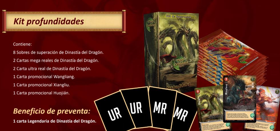 Kit superacion Profundidades, Mitos y leyendas - Devastation Store | Devastation Store