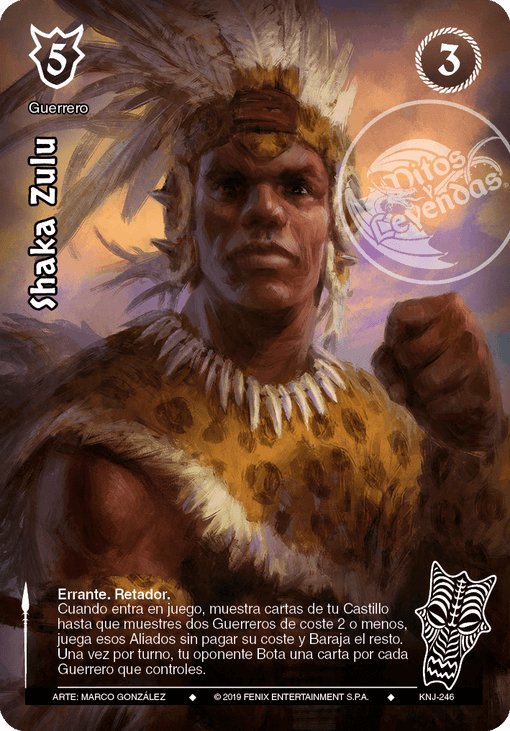 Shaka Zulu  Legendaria - Devastation Store | Devastation Store