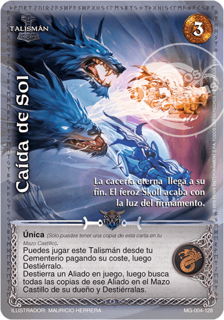 (MG-004-128) Caída de Sol – Ultra Real - Devastation Store | Devastation Store