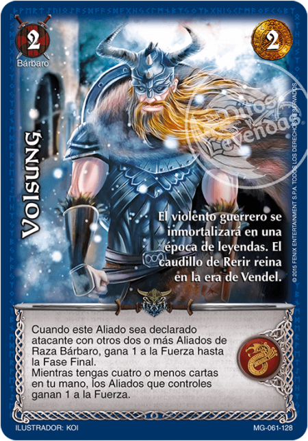 (MG-061-128) Volsung – Cortesano - Devastation Store | Devastation Store