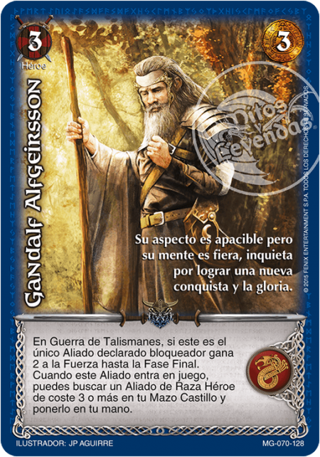 (MG-070-128) Gandalf Alfgeirsson – Cortesano - Devastation Store | Devastation Store