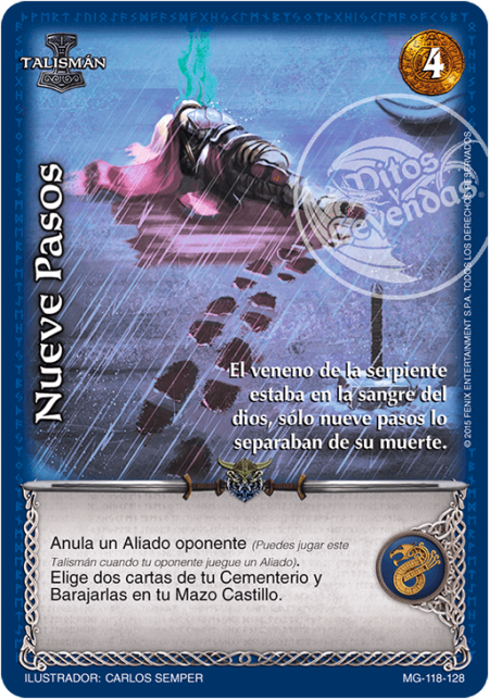 (MG-118-128) Nueve Pasos – Vasallo - Devastation Store | Devastation Store