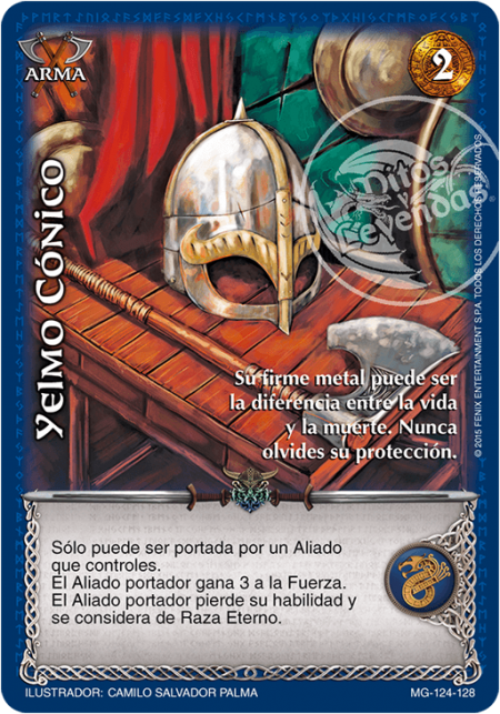 (MG-124-128) Yelmo Cónico – Vasallo - Devastation Store | Devastation Store