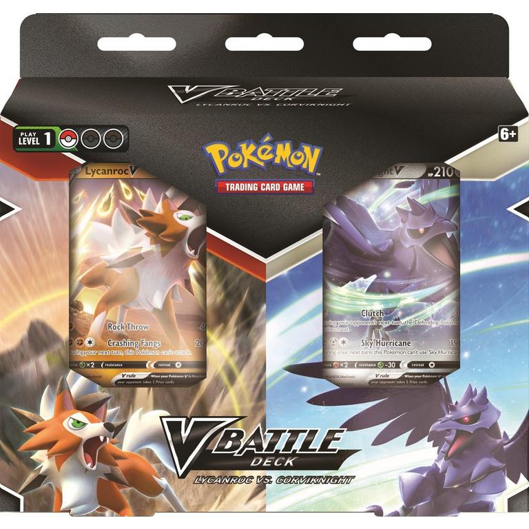 Pokemon Lycanroc vs. Corviknight V Battle Deck | Devastation Store