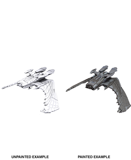 Star Trek: Deep Cuts Unpainted Miniatures: Reman Warbird - Devastation Store | Devastation Store