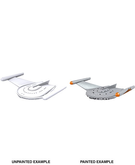 Star Trek: Deep Cuts Unpainted Miniatures: Romulan Bird-of-Prey - Devastation Store | Devastation Store