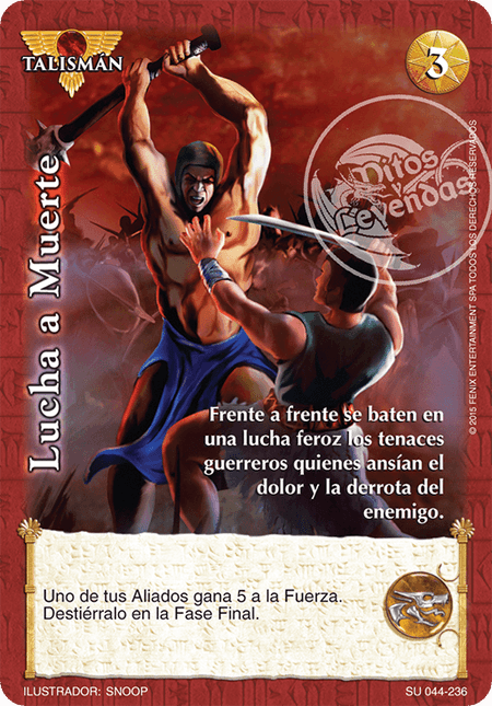 (SU-044-236) Lucha a Muerte – Real - Devastation Store | Devastation Store