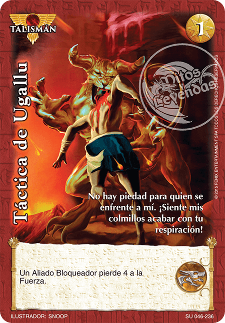 (SU-046-236) Táctica de Ugallu – Real - Devastation Store | Devastation Store