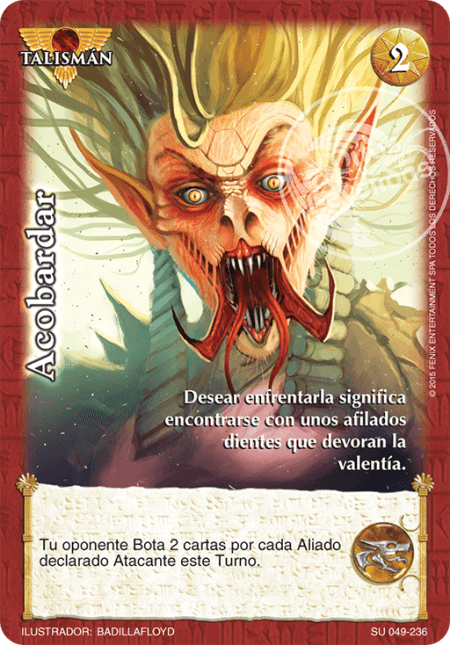 (SU-049-236) Acobardar – Real - Devastation Store | Devastation Store