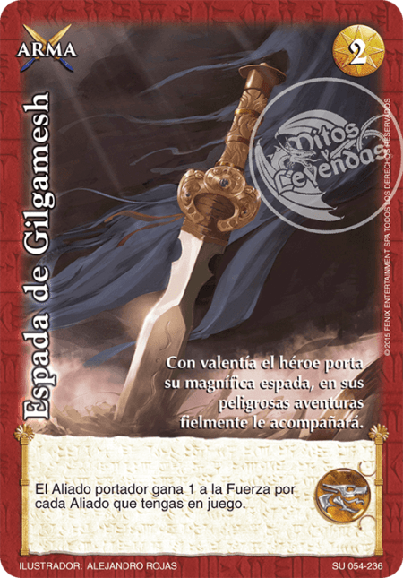 (SU-054-236) Espada de Gilgamesh – Real - Devastation Store | Devastation Store