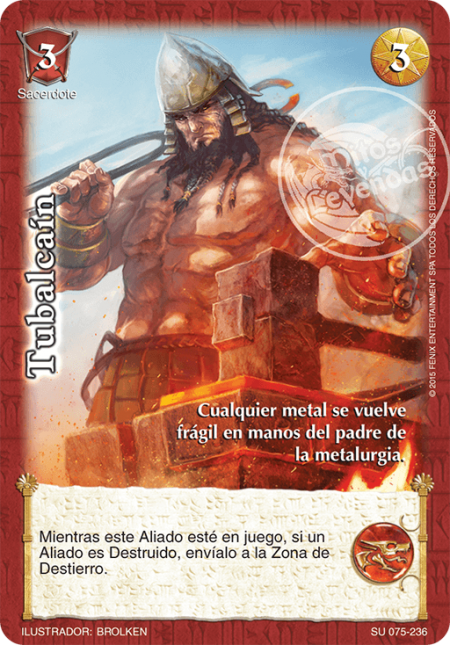 (SU-075-236) Tubalcaín – Cortesano - Devastation Store | Devastation Store