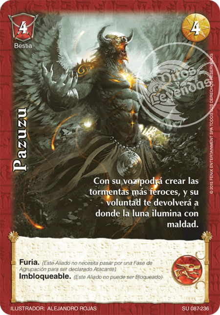 (SU-087-236) Pazuzu – Cortesano - Devastation Store | Devastation Store