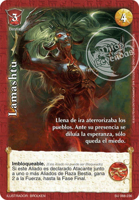 (SU-088-236) Lamashtu – Cortesano - Devastation Store | Devastation Store