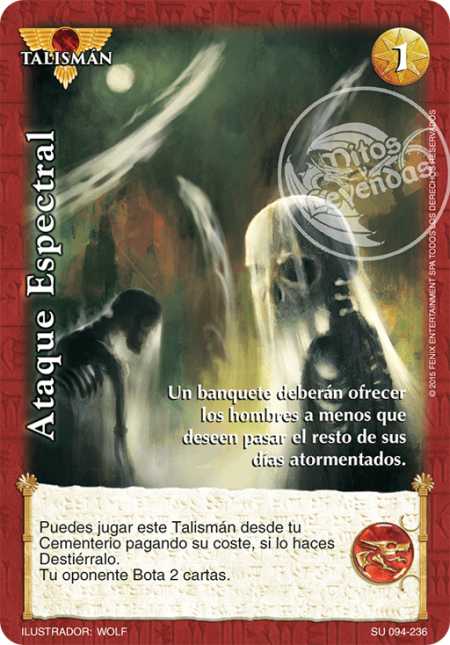 (SU-094-236) Ataque Espectral – Cortesano - Devastation Store | Devastation Store