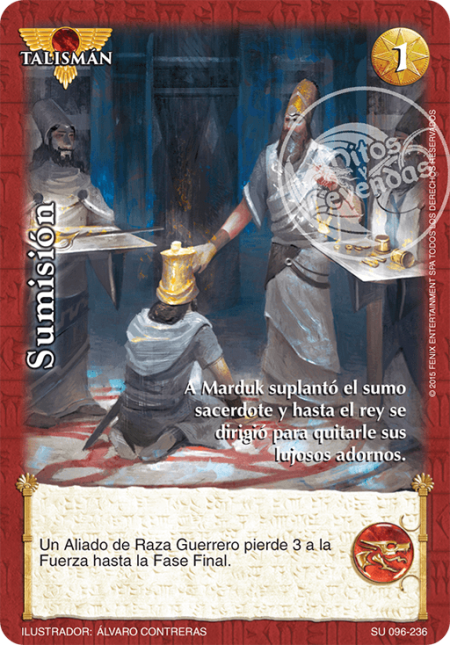 (SU-096-236) Sumisión – Cortesano - Devastation Store | Devastation Store