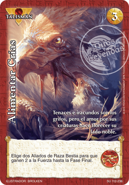 (SU-112-236) Alimentar Crías – Cortesano - Devastation Store | Devastation Store