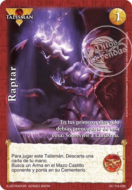 (SU-113-236) Raptar – Cortesano - Devastation Store | Devastation Store