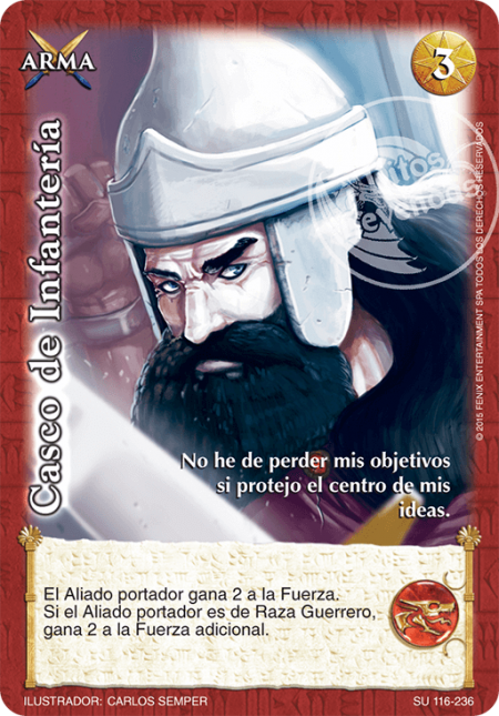 (SU-116-236) Casco de Infantería – Cortesano - Devastation Store | Devastation Store