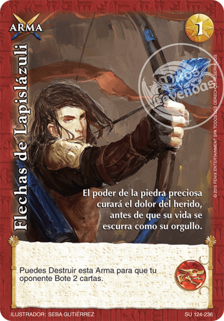 (SU-124-236) Flechas de Lapislázuli – Cortesano - Devastation Store | Devastation Store