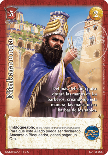 (SU-135-236) Ninkarnunna – Vasallo - Devastation Store | Devastation Store